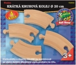 Maxim short circular track 4 pcs