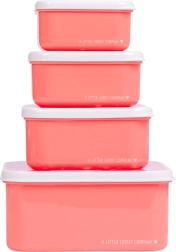 Комплект от четири кутии за закуски A Little Lovely Company – Zábava