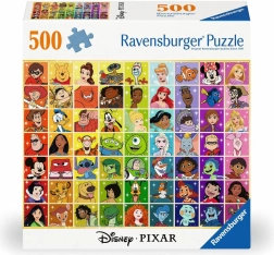 Пъзел Ravensburger Disney: герои 500 части