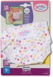 BABY born cloth diapers for 36 cm dolls - 2 pcs