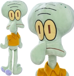 Плюшена играчка SQUIDWARD от света на SPONGEBOB, 35 см