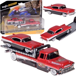 Maisto метален комплект 1:64 – репатриращ автомобил CHEVROLET Flatbed 1957 и CHEVROLET Bel Air