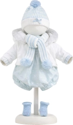 Llorens winter outfit for a 38 cm doll