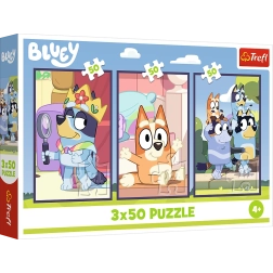 Пъзел 3x50 Семейството на Bluey