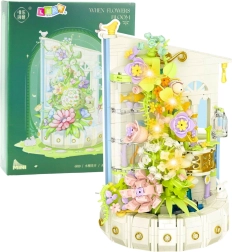 Конструктор Цветна кула с LED осветление