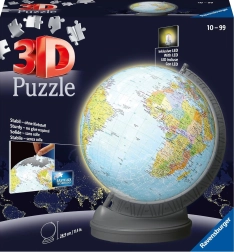 Ravensburger 3D светещ глобус пъзел 540 части