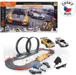 Състезателна писта Racing Collection 560 см с лупинги и два автомобила