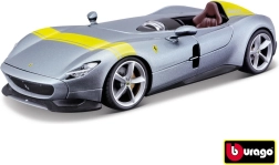Ferrari Monza SP1 сребърно/син метален модел 1:24