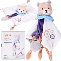 Cuddly Teddy with Teether and Blanket KAICHI My Sweet Ko Bear