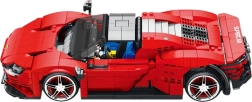 Red Sports Car Building Set, 1069 Pieces