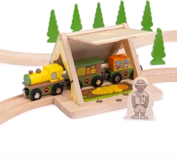 Bigjigs Rail Safari Tent