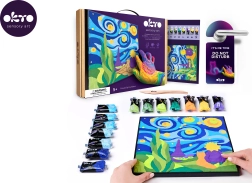 Рисуване с маса по номера – Малкият принц: нощно небе 29 × 29 см