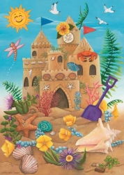 Puzzle Sandcastle in the Sunshine 35 pieces