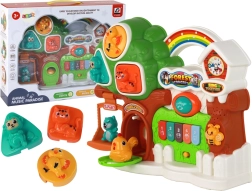 Музикално горско пиано за деца – интерактивен образователен панел с мелодии и животинки