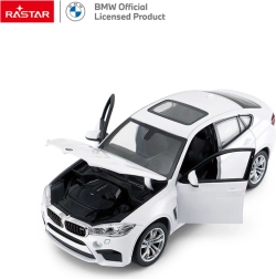 Metal model BMW X6 M 1:24 white RASTAR