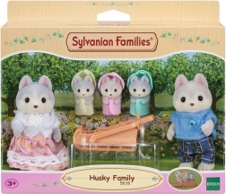 Семейство хъски SYLVANIAN FAMILIES – комплект фигурки с шейна