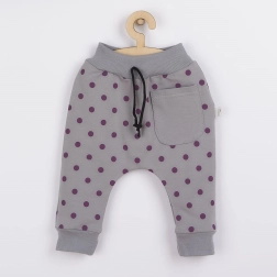 Koala Dots baby sweatpants grey
