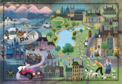 Puzzle Story Maps: 101 далматинци