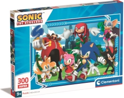 Пъзел 300 части Super Sonic CLEMENTONI