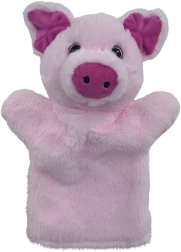PLYŠKOV Plush Pig Hand Puppet