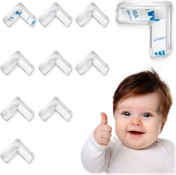 Прозрачни предпазители за ъгли RICOKIDS, 10 бр.