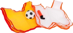 Large kids' soccer goal with accessories