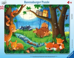 Ravensburger puzzle Animals Before Bedtime
