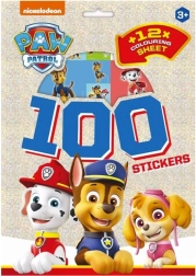 Стикери и оцветяване PAW Patrol – 12 листа и 120+ стикера