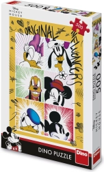 Пъзел Disney Партито на Мики 500 части