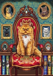 Trefl Puzzle Premium Plus Magic Collection: Коткомания 1000 части