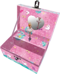 Музикална кутия за бижута с балерина