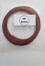 ABS filament brown 1.75 mm – sample length 15 m