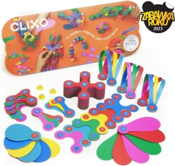 Clixo Super Rainbow магнитен конструктор 60 части