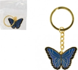 Метална ключодържателна висулка Пеперуда