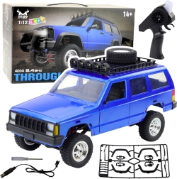 Състезателна RC кола 4x4 MN78 синя 1:12