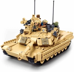 Sluban Model Bricks бойен танк M1A2 Abrams TUSK II 2в1