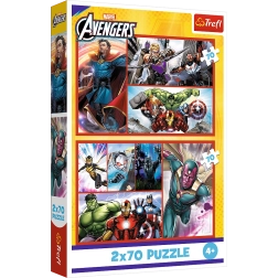 Puzzle - 2x70 - Become a Hero by Trefl
