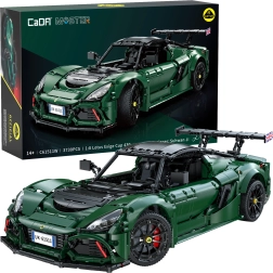 Конструктор CaDA спортен автомобил LOTUS Exige Cup 430 1:8, тъмнозелено, 3730 елемента