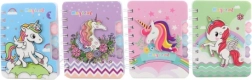 Spiral Notebook with Unicorn – Mini Pastel