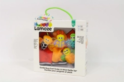TOMY Lamaze Wrist and Ankle Rattles (Sock and Wristband Set)