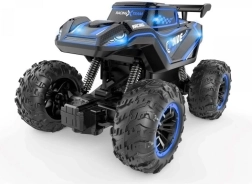 RC офроуд кола с предавка и окачване – синя