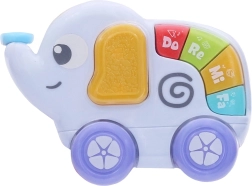 Интерактивен слон с пиано със светлинни и звукови ефекти