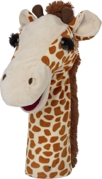 Plush hand puppet giraffe Nature Planet