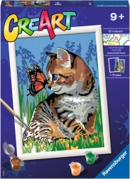 CreArt рисуване по номера – Най-добри приятели 18 × 24 cm