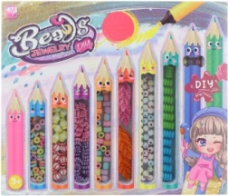 Мъниста за нанизване – комплект пастели за деца