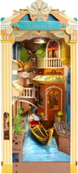 3D книжен разделител Romantic Venice – DIY комплект с LED