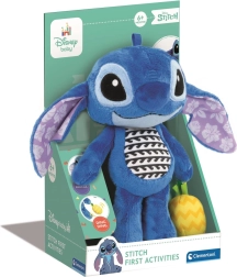 Stitch моят първи плюшен приятел – сензорна играчка за бебета