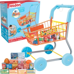 Детска пазарска количка с храни 50 см CASDON Little Shopper