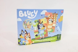 Bluey mosaic sticker set