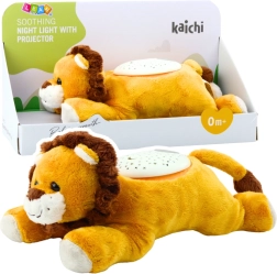 Plush Lion with Projector and Sounds